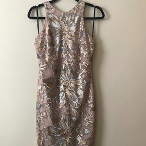Elegant sequin sheath dress
